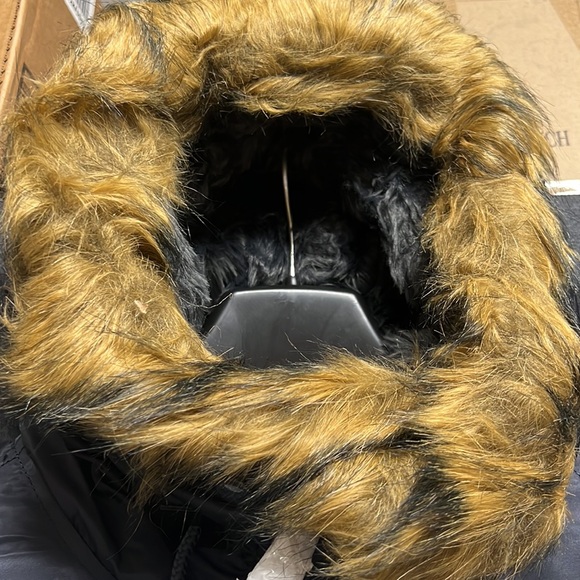 NWT - Alpha Industries Slim Fit N-3B Parka, Steel Blue/ Orange - Size 5XL - Picture 9 of 12